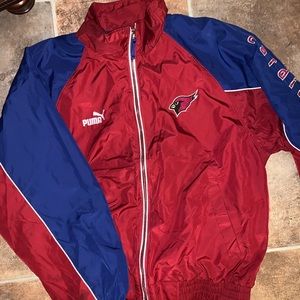 Puma Arizona Cardinals Windbreaker size L